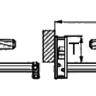 струбцина Bessey REVO KRE100-2K 1000/95 мм корпусная - схема работы на зажим и разжимание