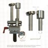 роликовый листогиб PERFECT BENDER L-200 - Регулировка зазора между прокатывающими роликами листогиба Perfect Bender