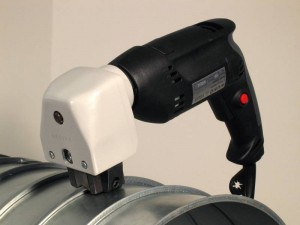 фальцезакаточная машинка WUKO 1003 A электромеханический инструмент для закрытия одинарного Z - фальца при монтаже воздуховодов